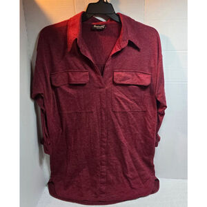 Women's Basically Me Red Tunic Top M/L